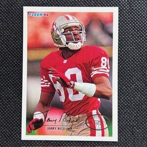 1994 Fleer - Jerry Rice #420 San Francisco 49ers HOF